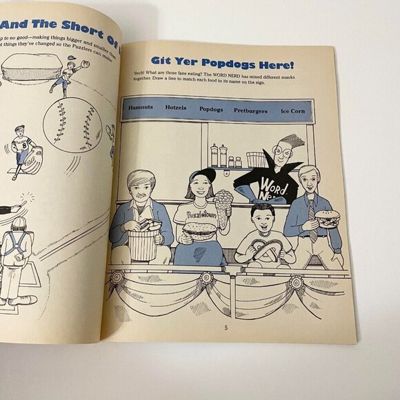 Vintage 1988 Going Batty by Peter Lerangis Super Puzzles for Super Kids Book - Picture 15 of 16